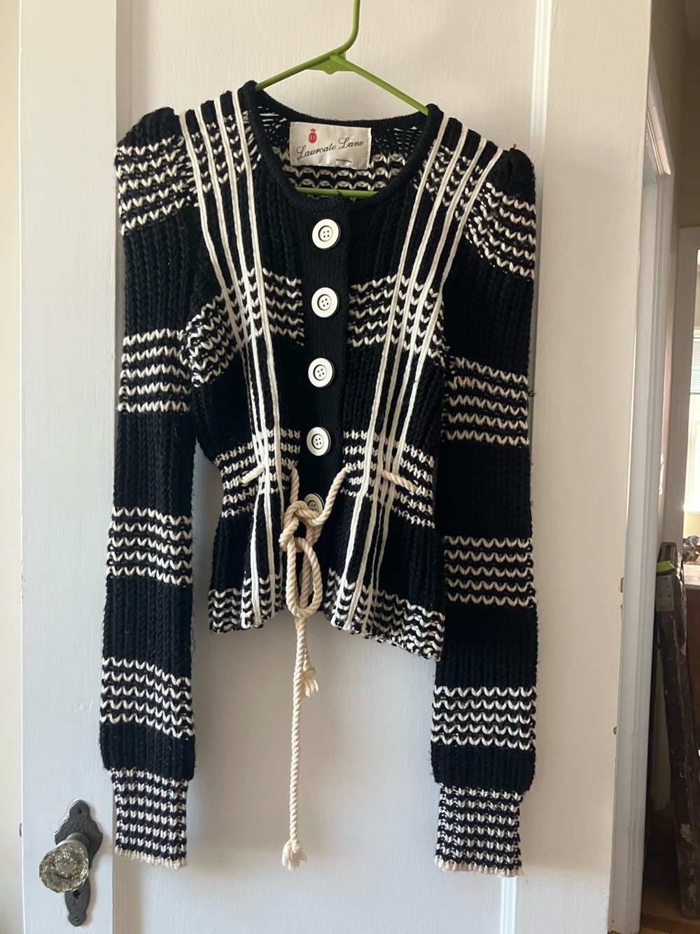 Laureate Lane Wool cardigan x Anthropologie